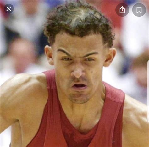 trae young hairline|lollipop with hair trae young.